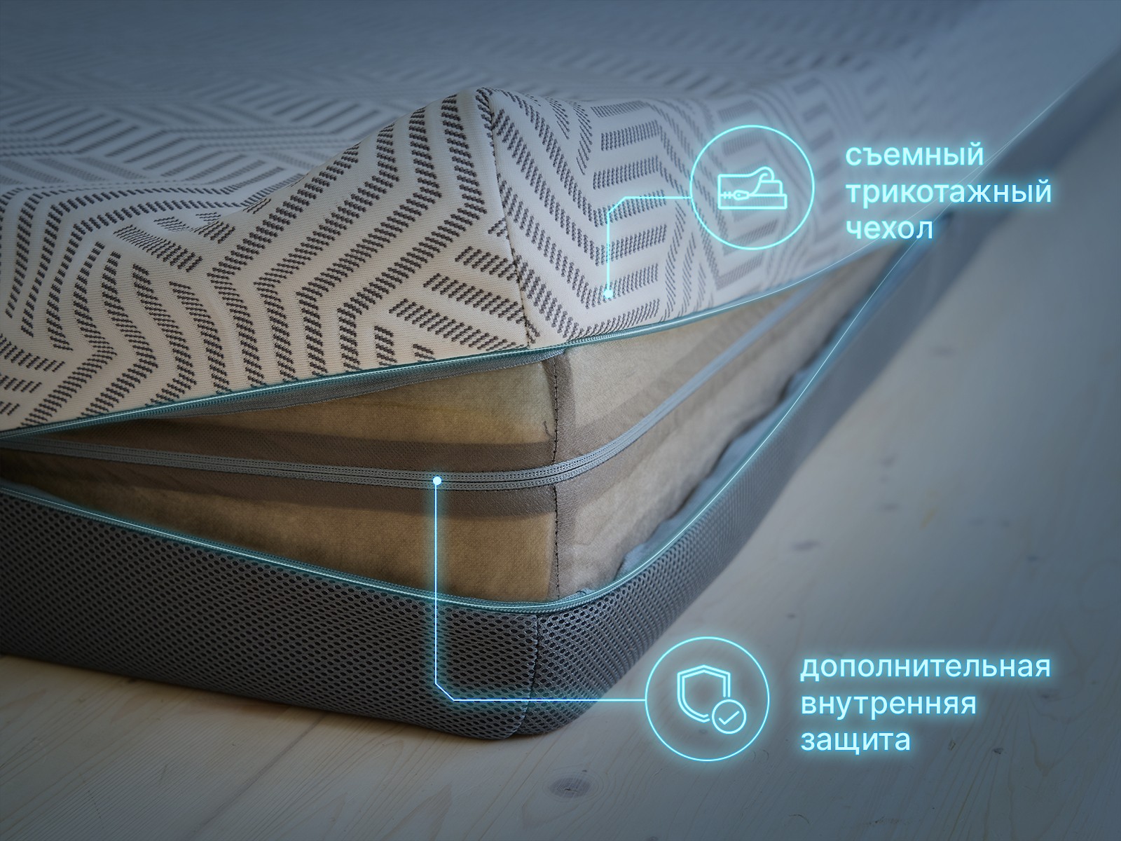 картинка Матрас Димакс Safe Solo от магазина Одежда+