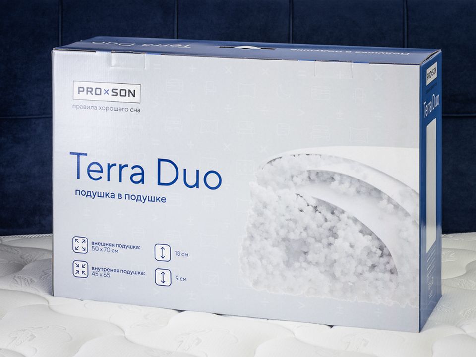 картинка Подушка PROxSON Terra Duo от магазина Одежда+