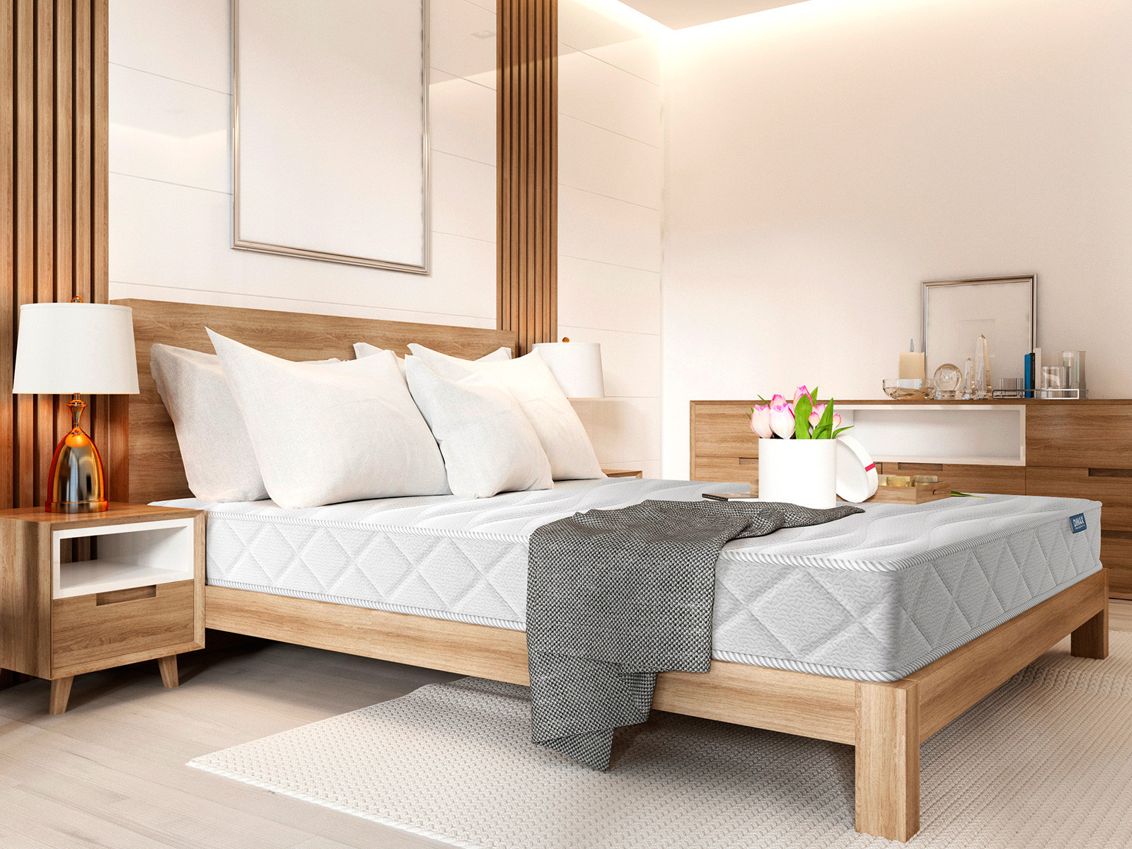 картинка Матрас Димакс Relmas Foam Cocos 3Zone от магазина Одежда+